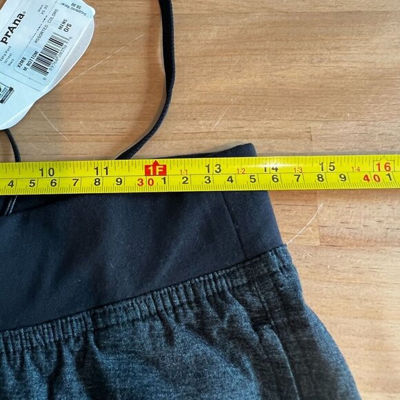 prAna Vaha Balance Men's Pant XTRA-SMALL / 30"L in Black Premium Hemp - Picture 7 of 7